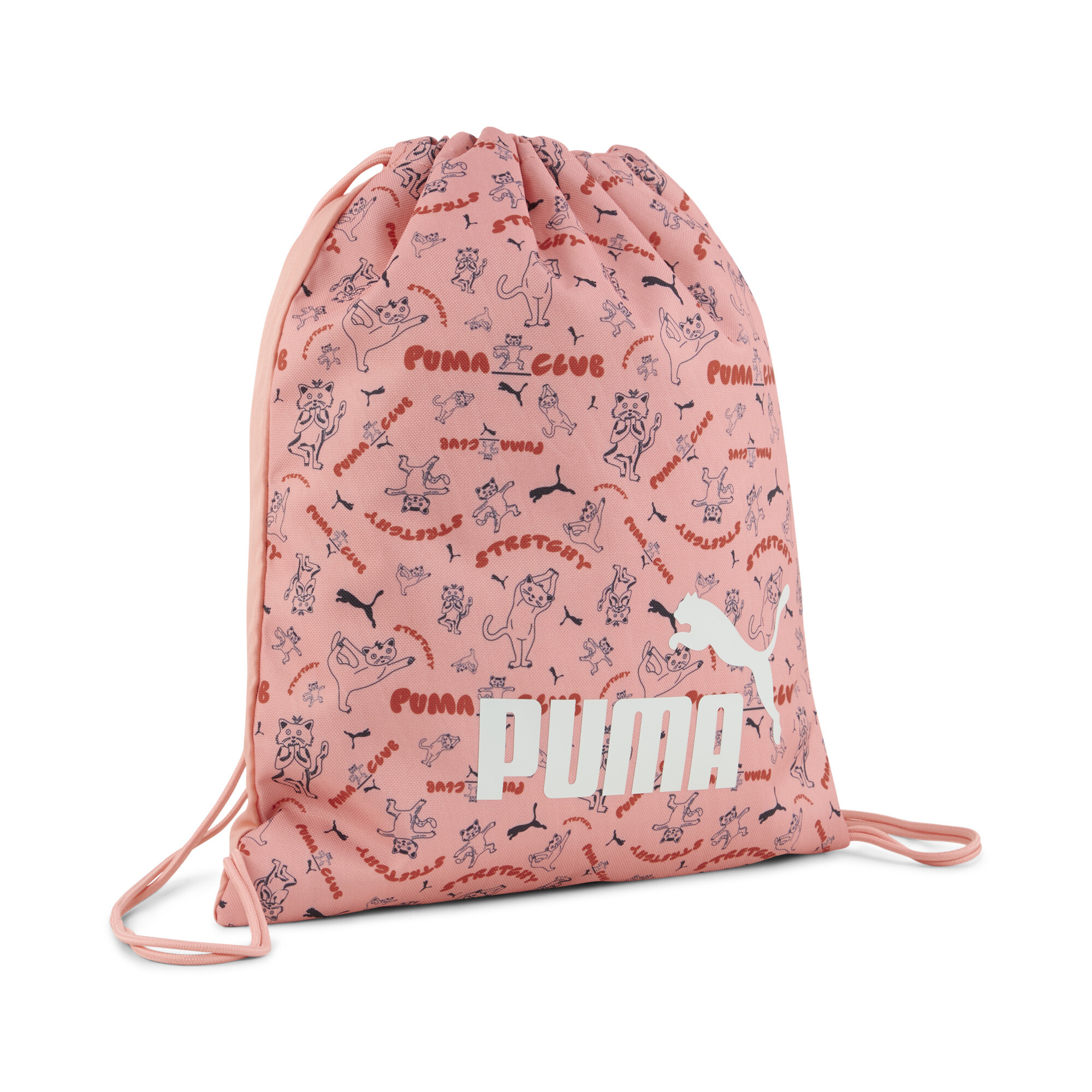 Puma Phase Small Turnbeutel Für Für Kinder | Mit Other Pattern | Pink Fruit/Stretchy Aop