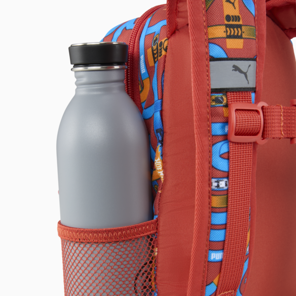 PUMA x HOT WHEELS™ Extra Small 9L Backpack Youth, Red Fire-AOP, large-ZAF