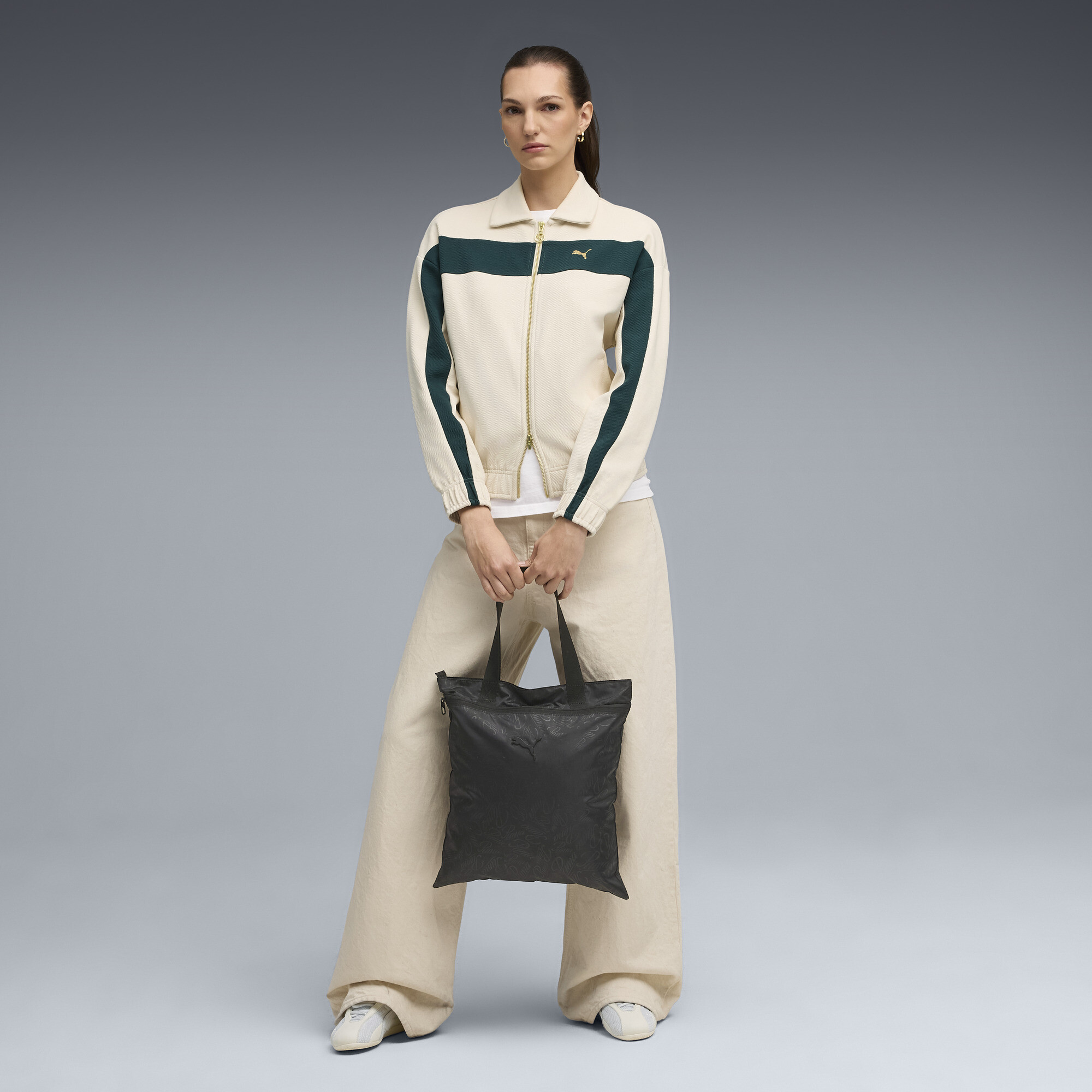 PUMA Pop draagtas voor Dames, Zwart thumbnail 4