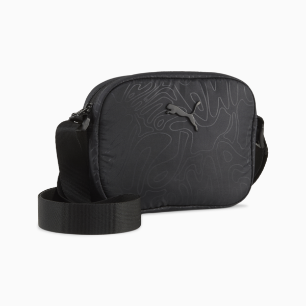 Pop 1L Crossbody Bag Women, PUMA Black-Graffiti AOP, large-ZAF