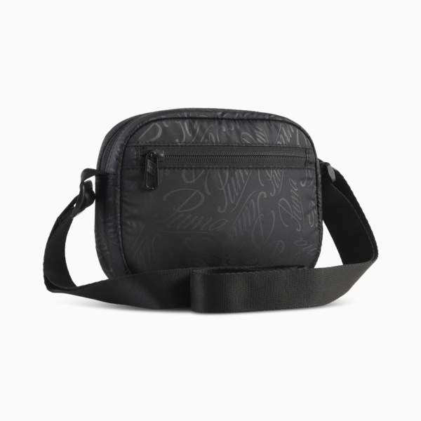 Pop 1L Crossbody Bag Women, PUMA Black-Script AOP, large-ZAF