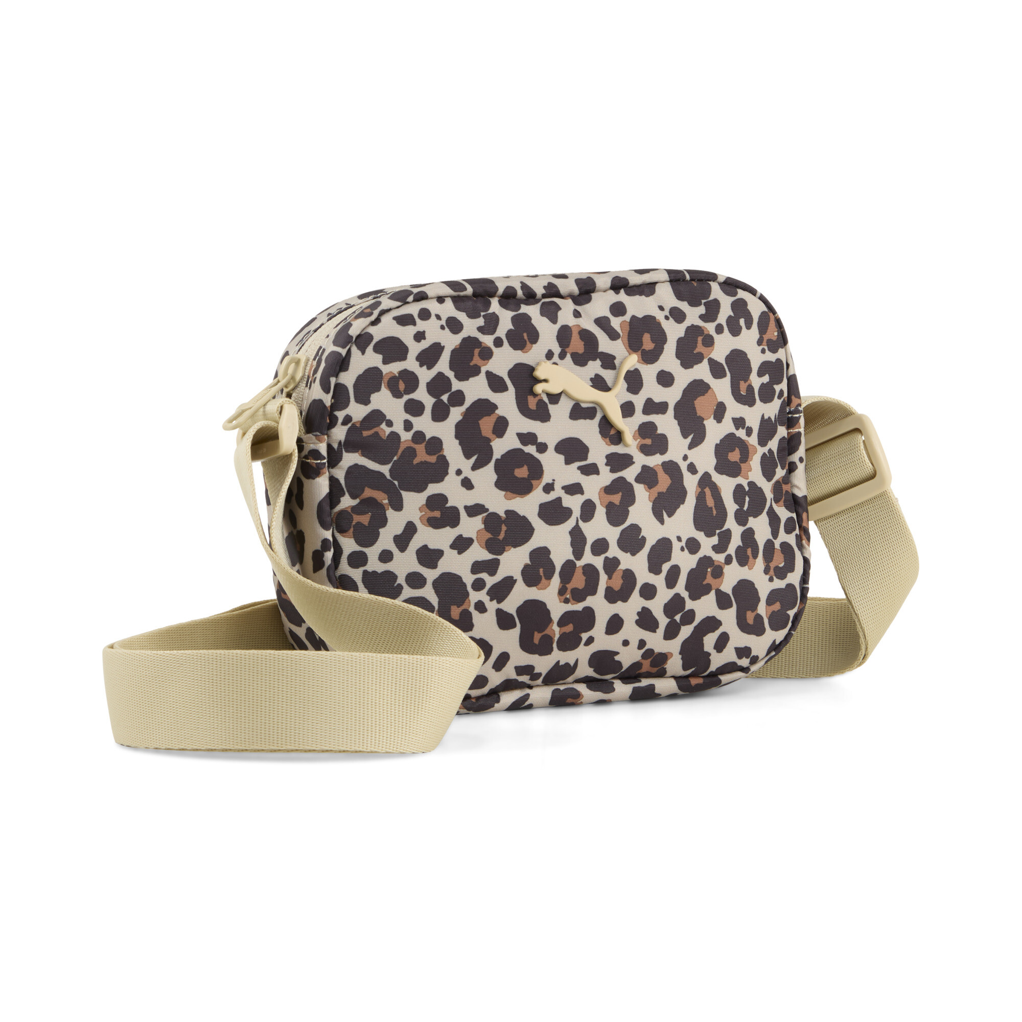 PUMA Pop crossbodytas voor Dames, Roze/Bruin