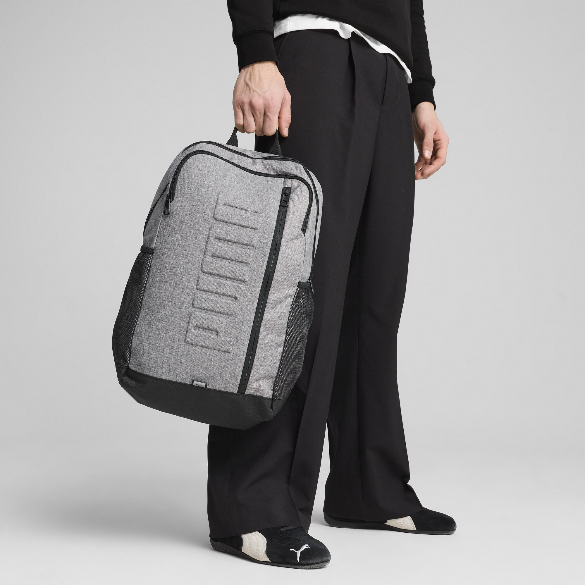 PUMA Heather rugzak S van 26 liter, Grijs thumbnail 5