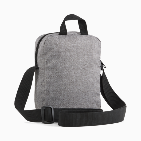 PUMA Buzz Heather Portable Bag, Medium Gray Heather, large-ZAF