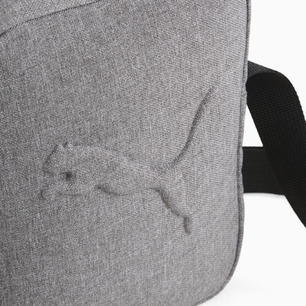 PUMA Buzz Heather Portable Bag, Medium Gray Heather, large-ZAF