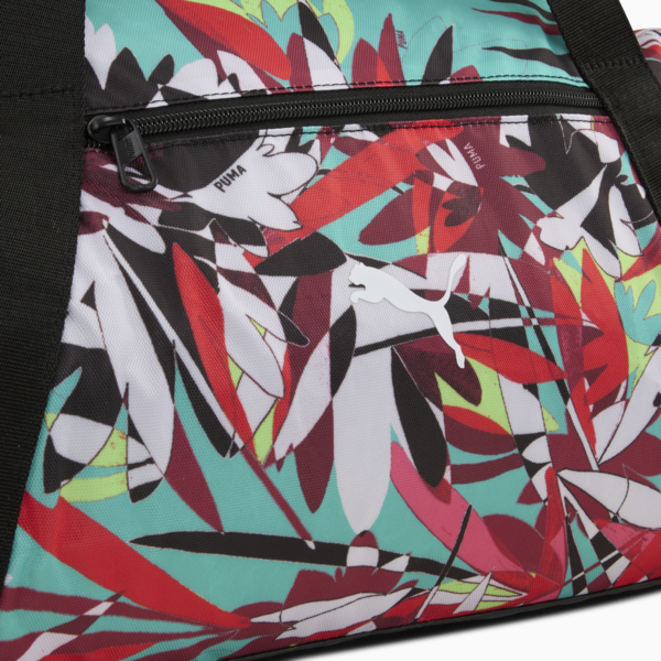 Essentials Tropical 24L Sports Bag Women, PUMA Black-Wander Rush, large-MEX