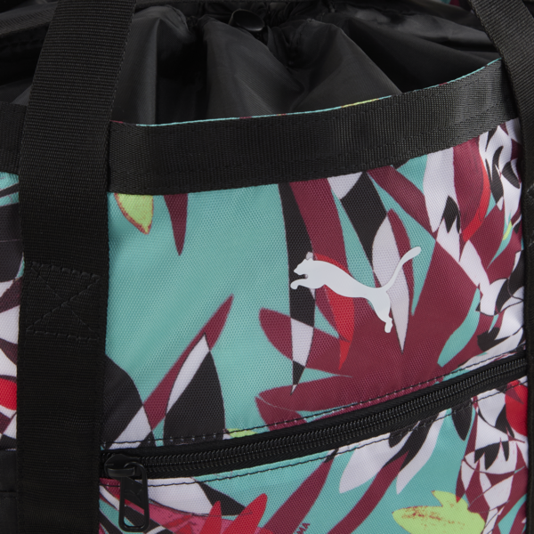 AT Essentials TROPICAL Tote Youth, PUMA Black-Wander Rush, large-ZAF