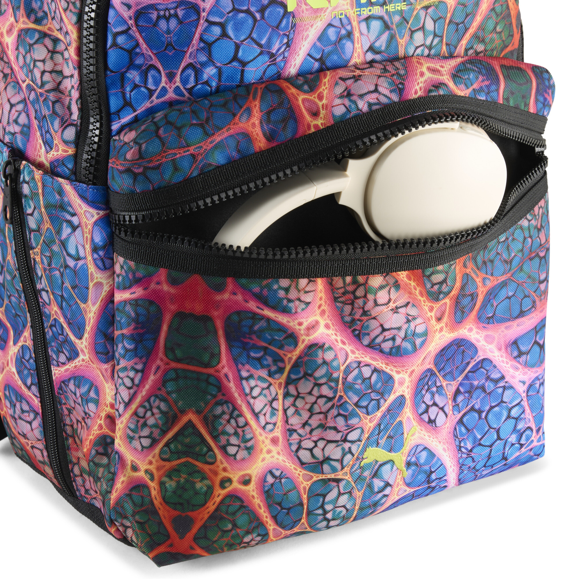 PUMA HOOPS x LAFRANCÃ rugzak van 20 liter, Zwart thumbnail 3