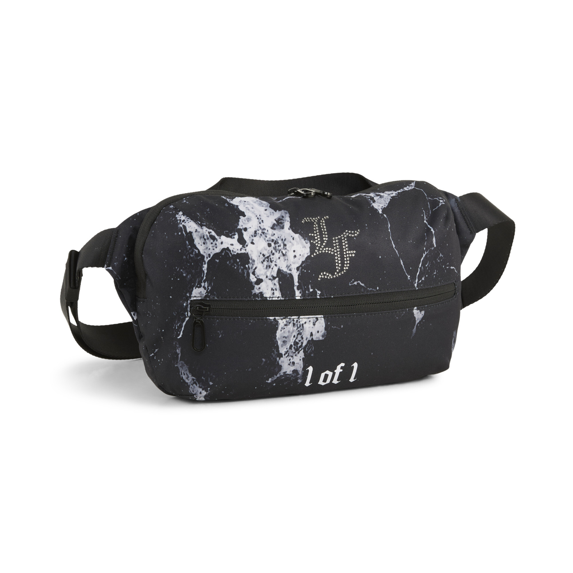 Puma HOOPS x LAFRANCÉ 2L Bauchtasche | Mit Logo Print | Black