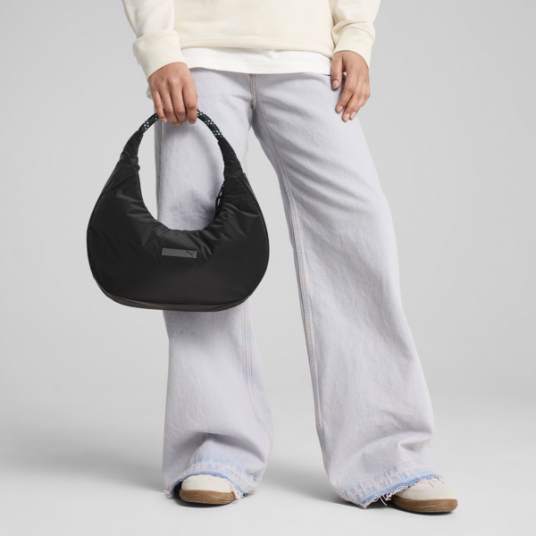 PUMA.BL Xtrme 5.5L Hobo Bag Women, PUMA Black, large-MEX