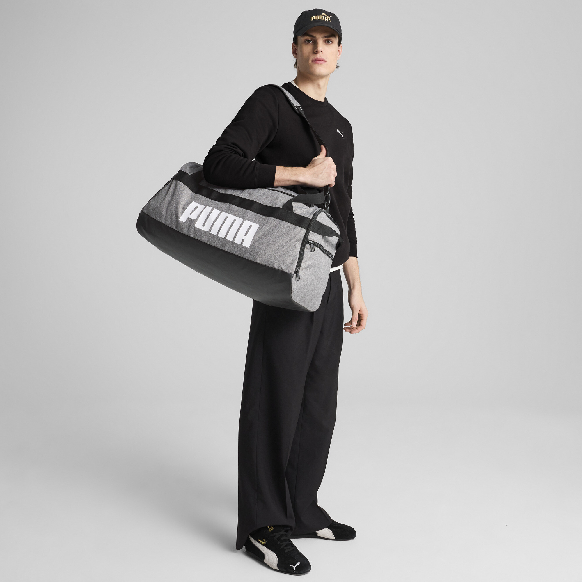 PUMA Challenger Heather medium 58L sporttas, Grijs thumbnail 6