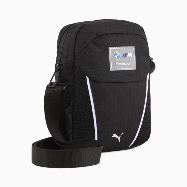 BMW M Motorsport Portable Bag, PUMA Black, large-MEX