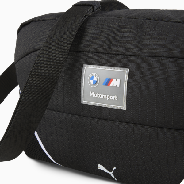 BMW M Motorsport Large 3L Waist Bag, PUMA Black, large-MEX