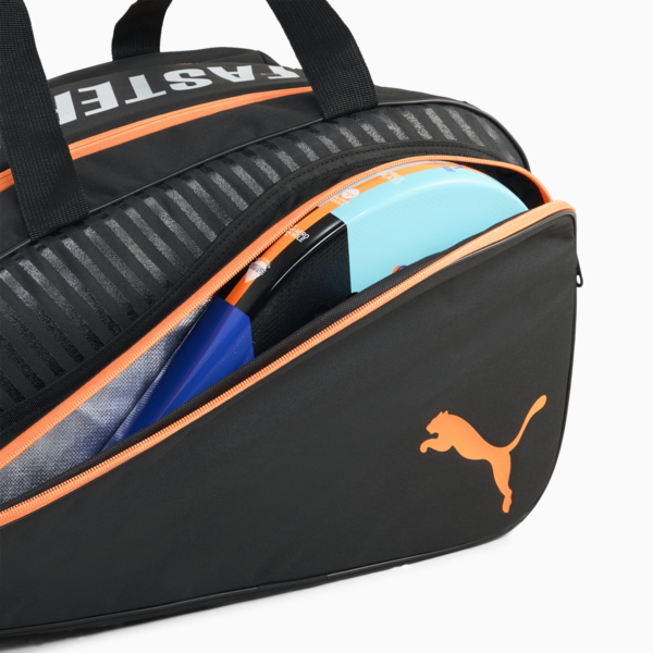 NOVA ELITE Small 73L Padel Bag, PUMA Black-PUMA White-Heat Fire, large-ZAF