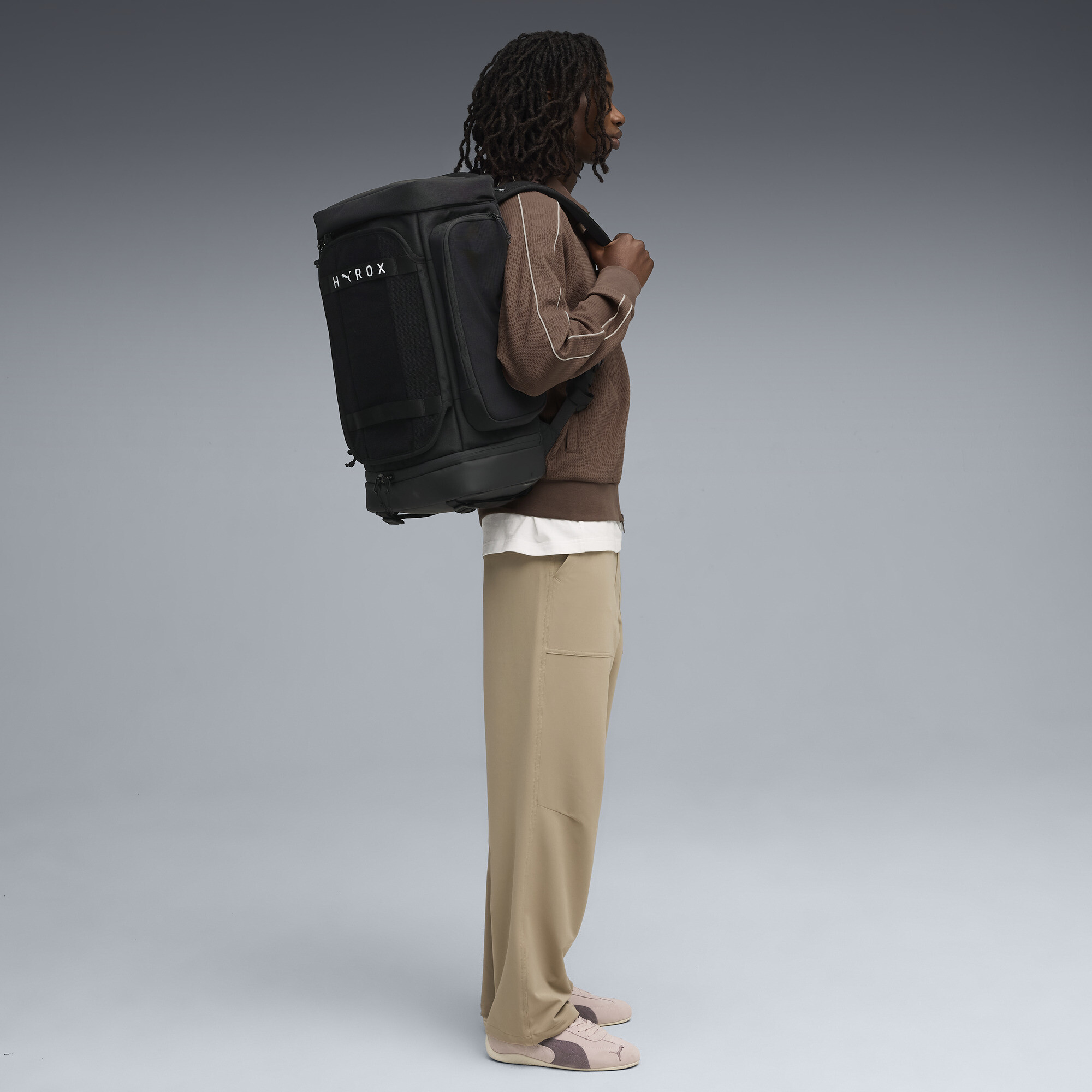 PUMA x HYROX rugzak van 46 liter, Zwart thumbnail 6