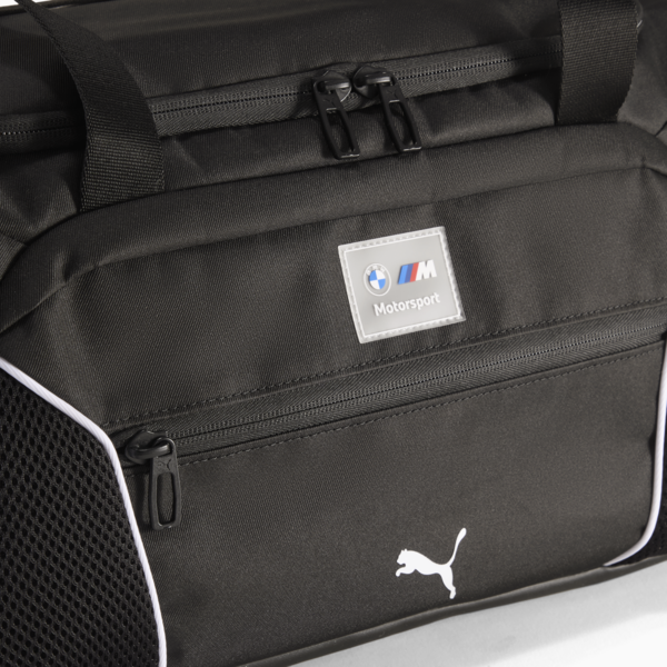 BMW M Motorsport 34L Duffle Bag, PUMA Black, large-MEX