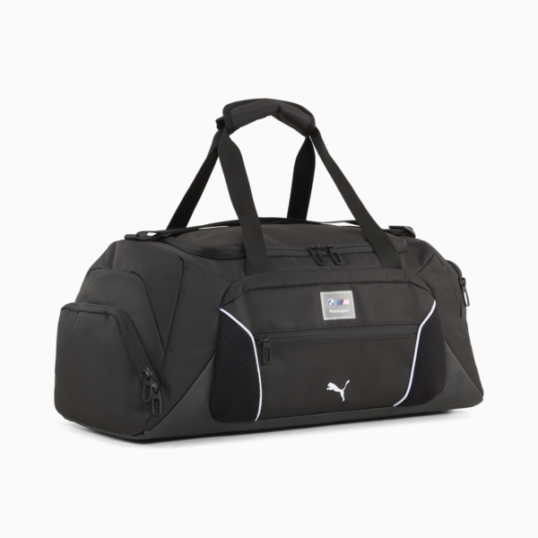 BMW M Motorsport 34L Duffle Bag, PUMA Black, large-MEX