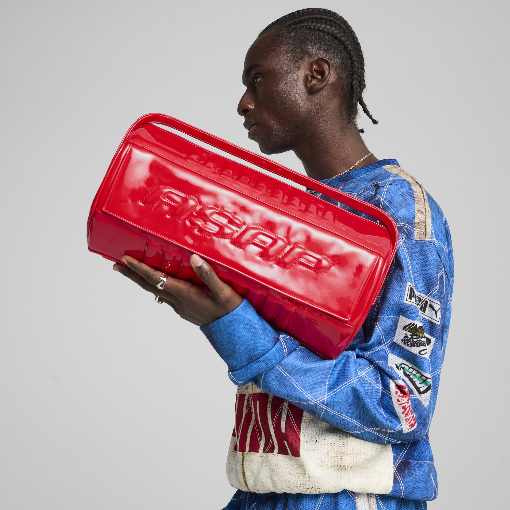 A$AP ROCKY x PUMA gereedschapstas, Rood thumbnail 4