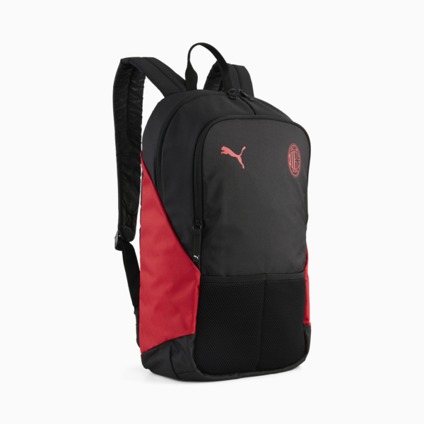 AC Milan Backpack (24L), PUMA Black-For All Time Red, large-MEX