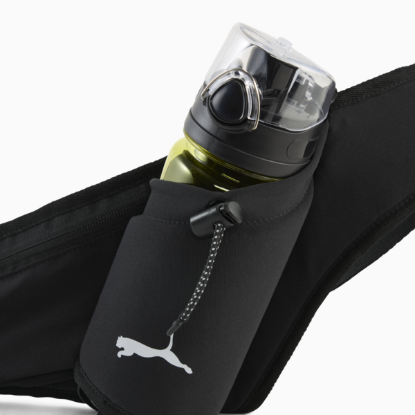 PUMA RUN Waist Bag, PUMA Black, large-MEX