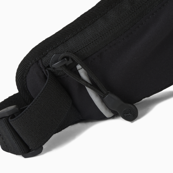 PUMA RUN Waist Bag, PUMA Black, large-MEX