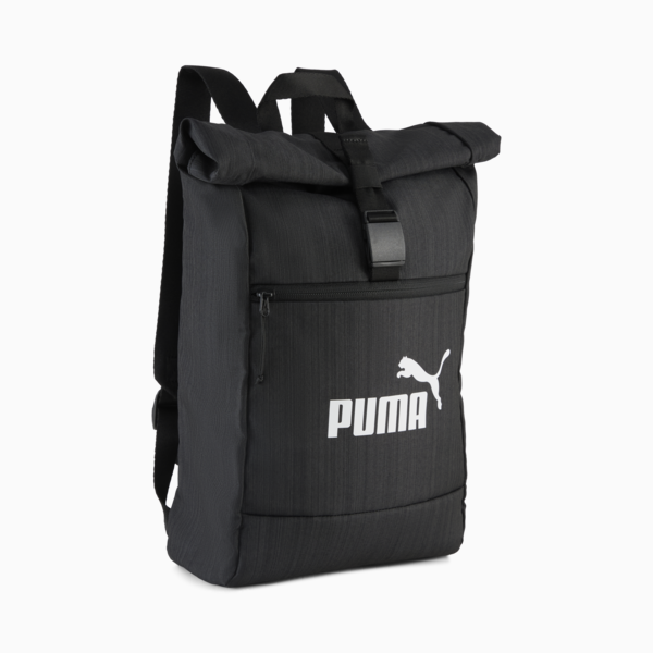 Mochila pequeña Base para adolescentes, PUMA Black, large-MEX