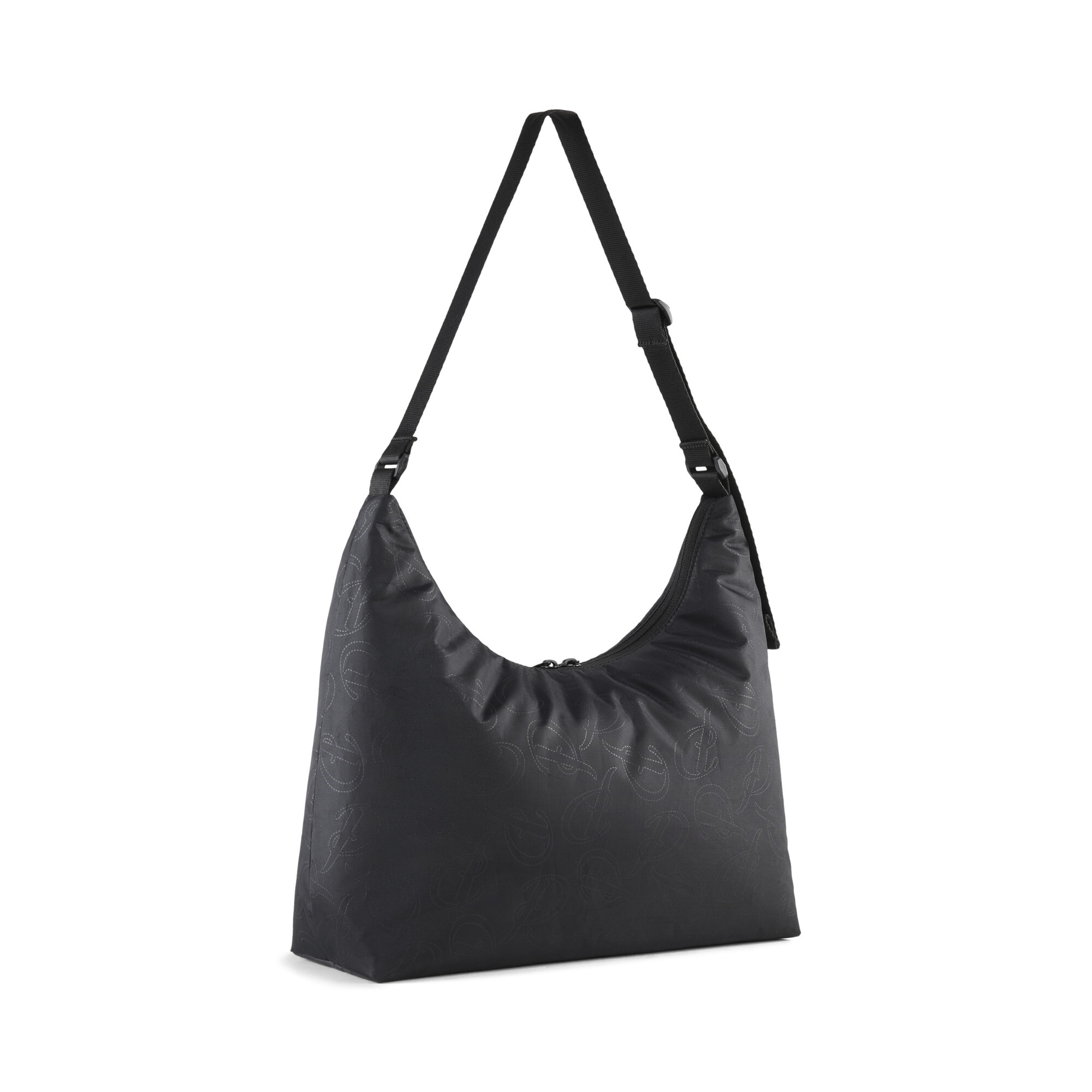 PUMA POP 7,5L Slouchy Hobo tas voor Dames, Zwart thumbnail 3