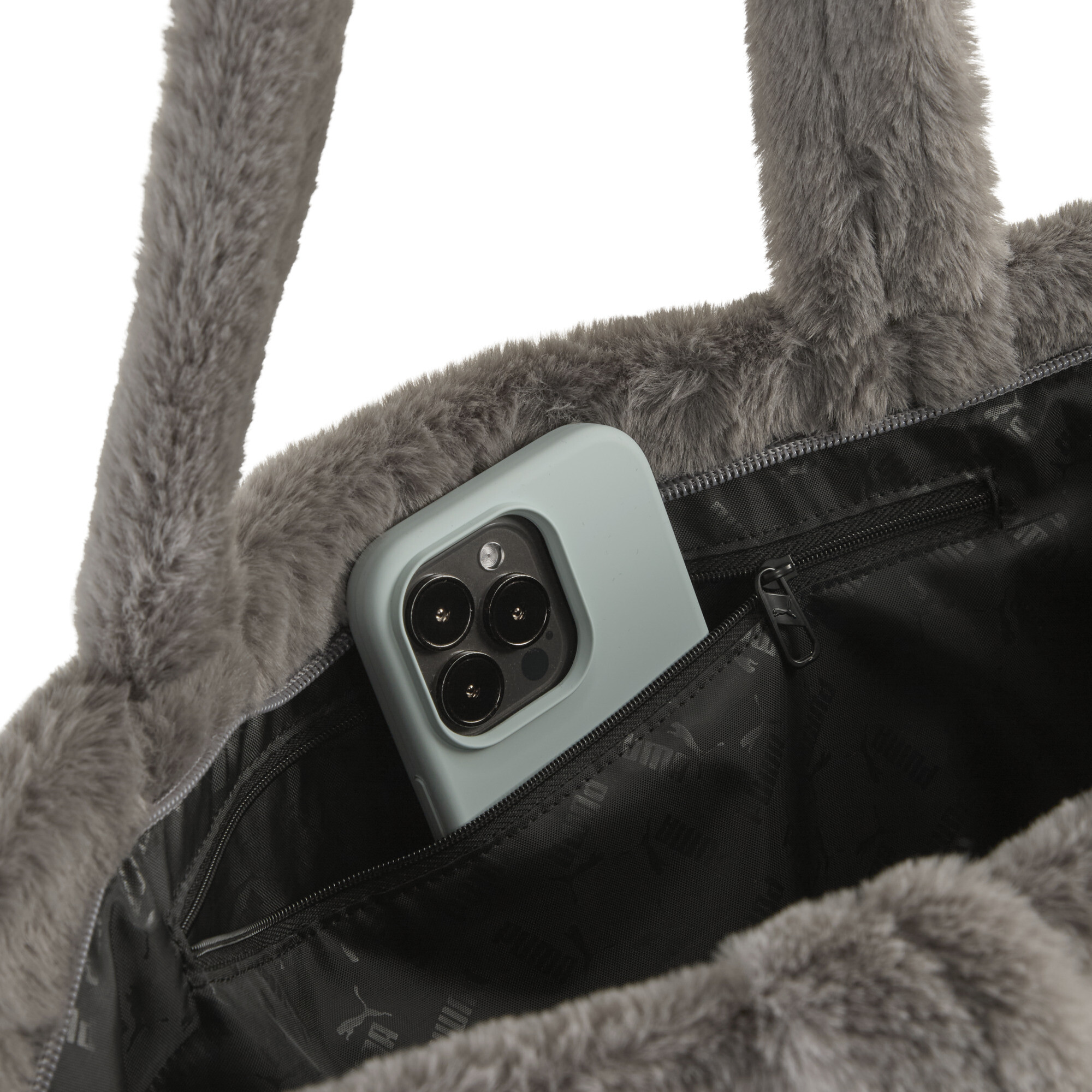 PUMA UP 17L shopper van imitatiebont voor Dames thumbnail 2