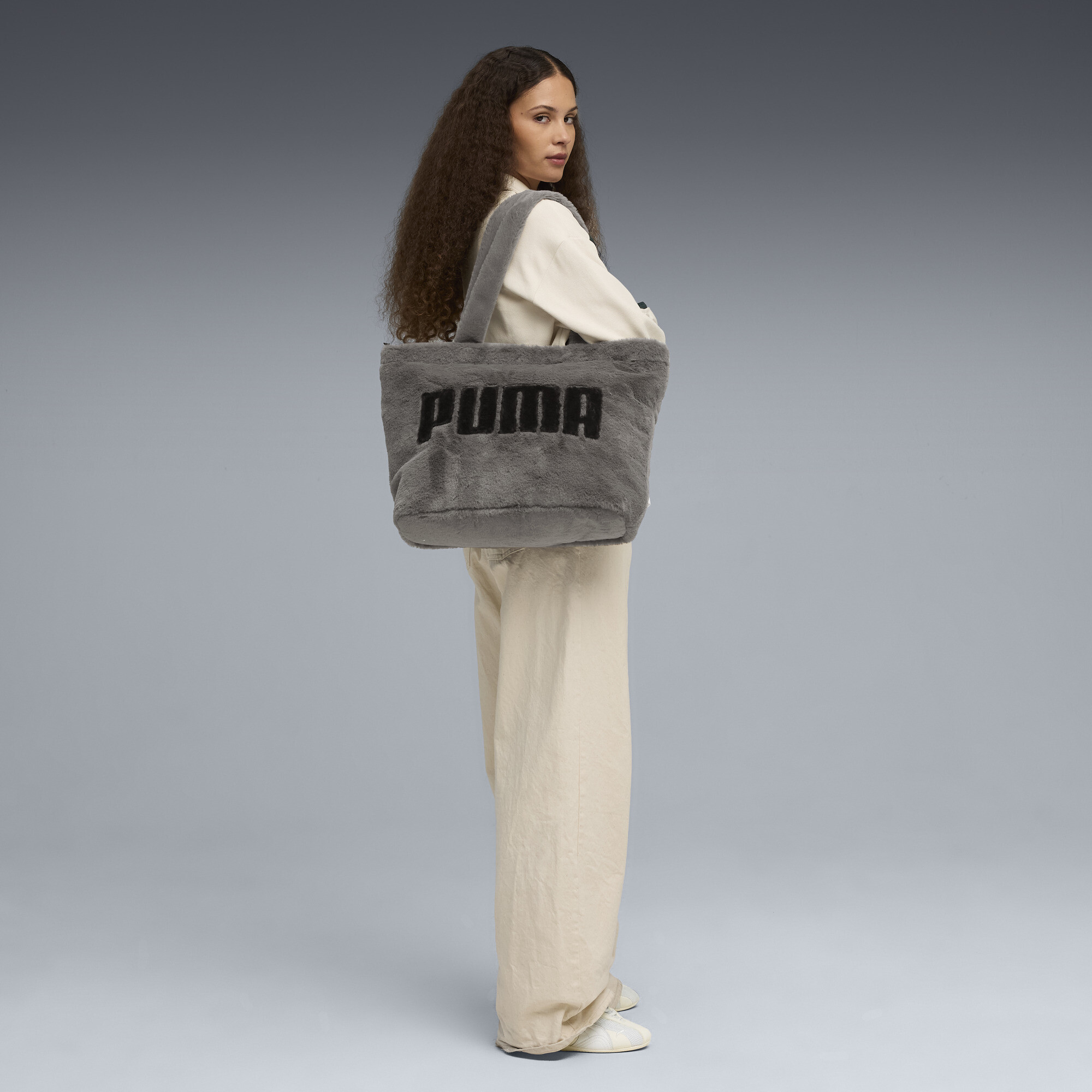 PUMA UP 17L shopper van imitatiebont voor Dames thumbnail 5
