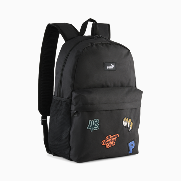 Phase Patch 20L Backpack Youth, PUMA Black, large-ZAF