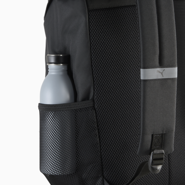 Phase Hooded 20L Backpack Youth, PUMA Black, large-ZAF