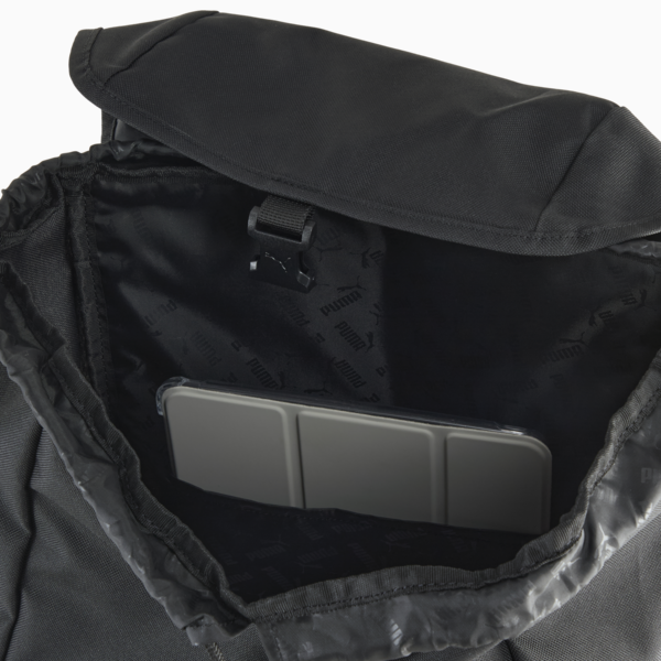 Phase Hooded 20L Backpack Youth, PUMA Black, large-ZAF