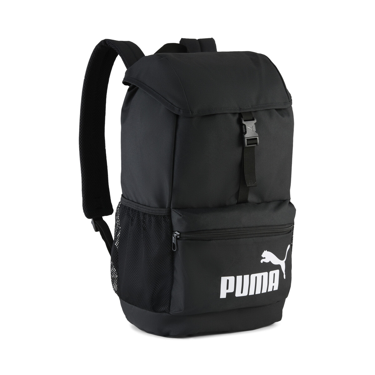 Phase Hooded 20L Backpack in Black by PUMA, One Size