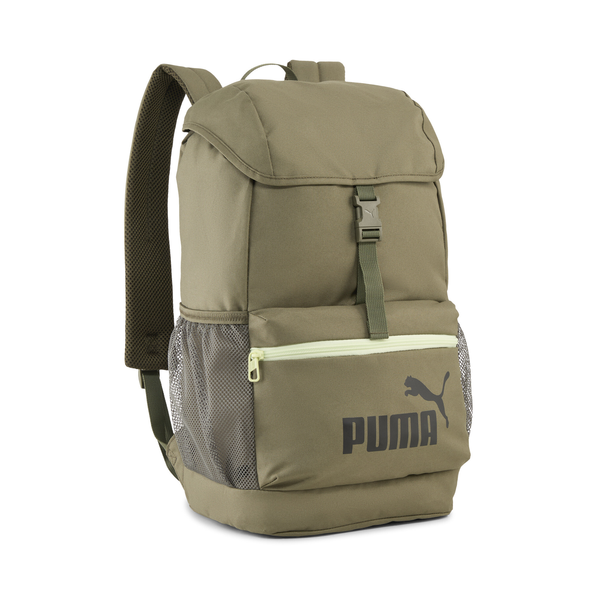 Phase Hooded 20L Backpack | green | PUMA South Africa