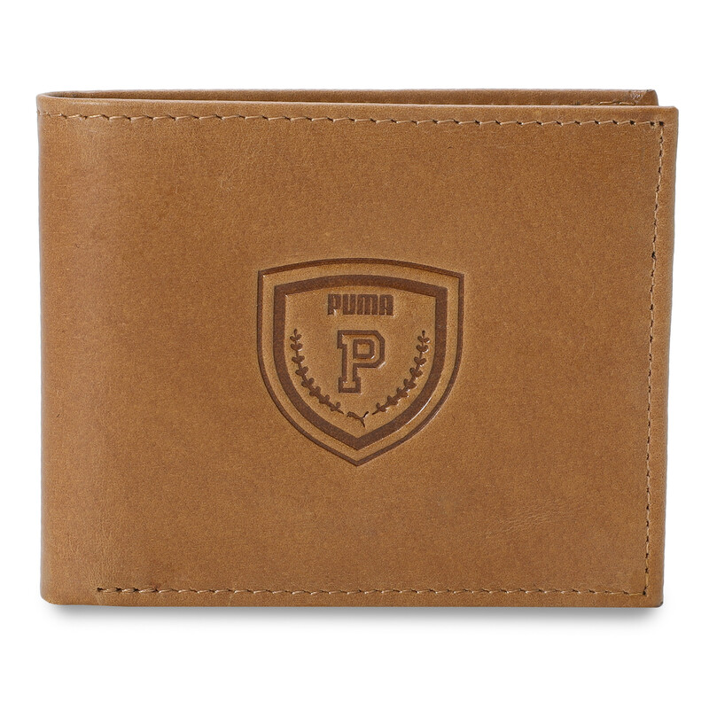 PUMA Logo Leather Wallet