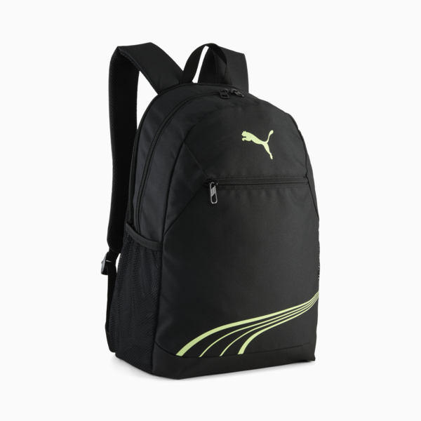 Fundamental 20L Backpack Youth, PUMA Black-Fizzy Light, large-ZAF