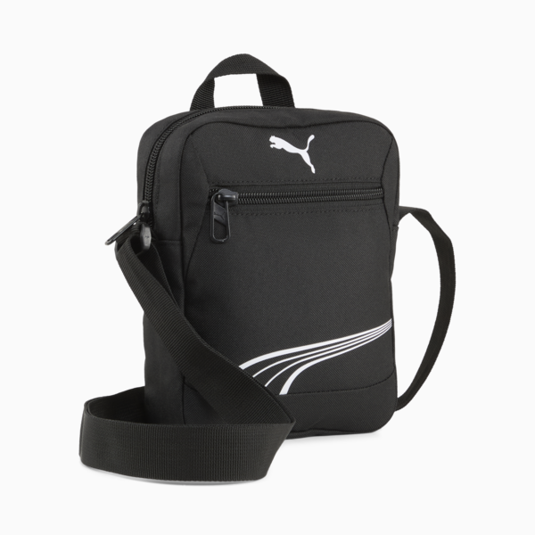 PUMA Fundamental Portable 2L Shoulder Bag, PUMA Black, large-ZAF