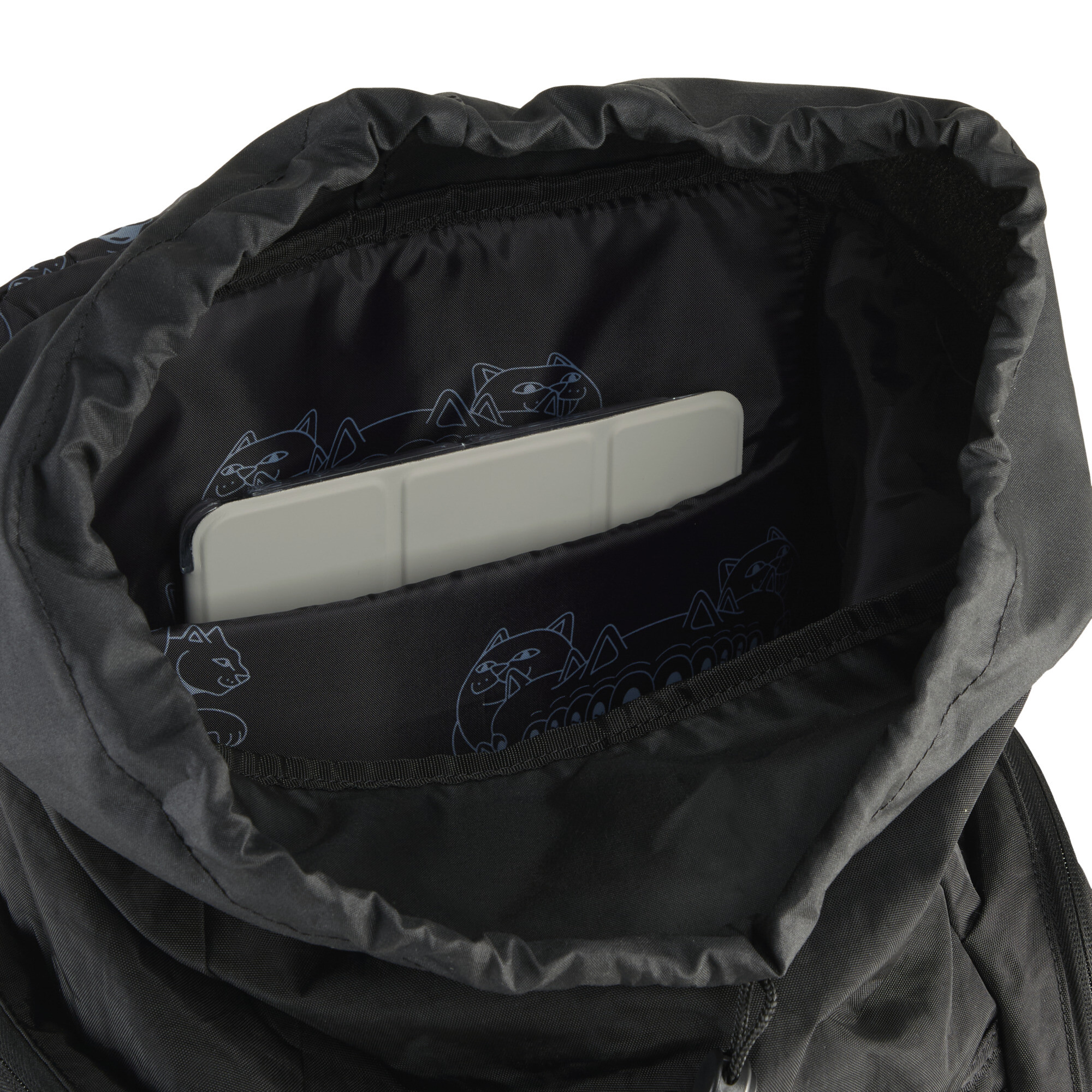 PUMA x RIPNDIP 25L rugzak voor Heren, Zwart thumbnail 2