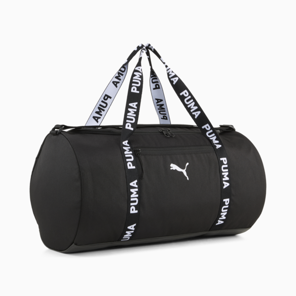 Essentials Training 28.5L Barrel Bag, PUMA Black, large-MEX