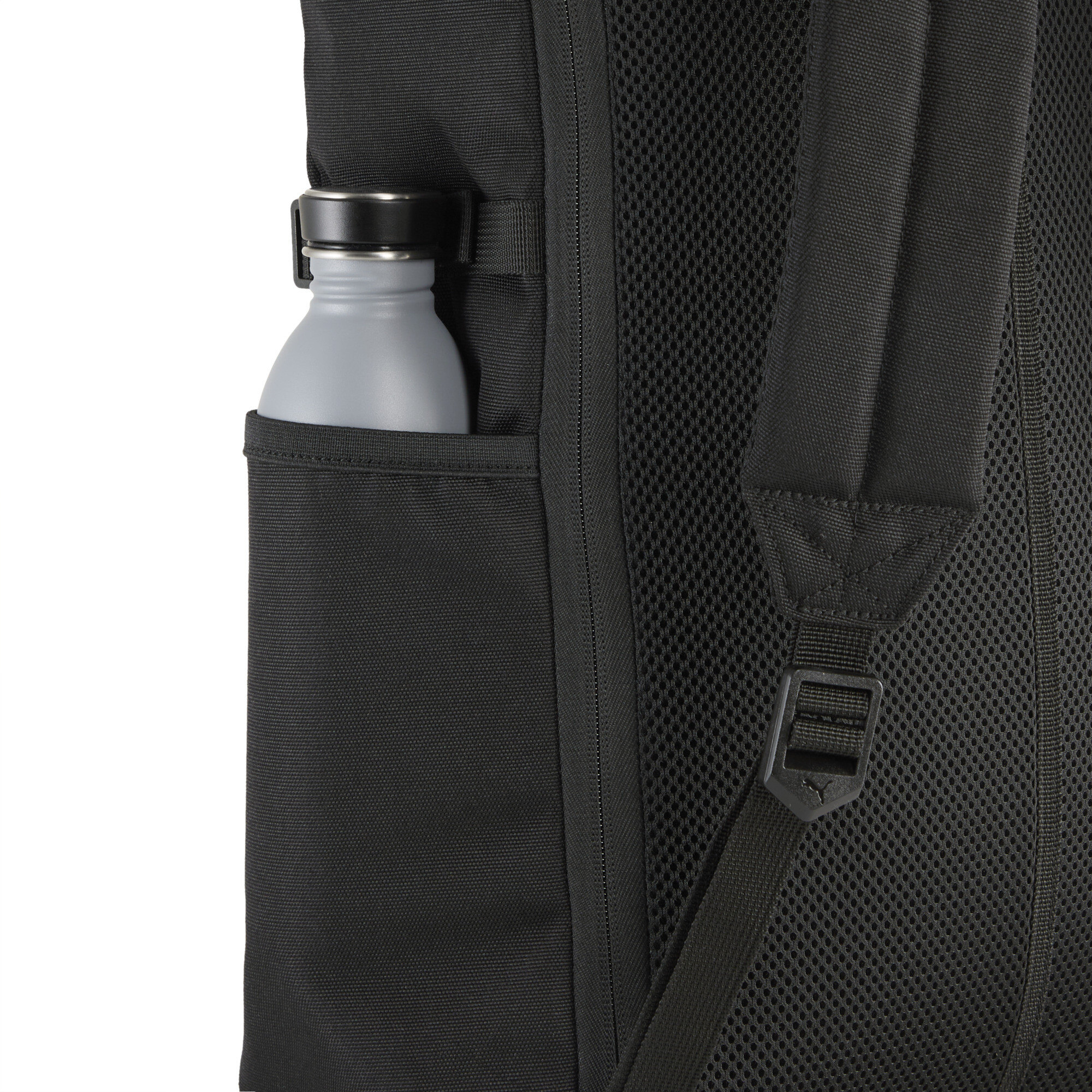 PUMA Essentials oprolbare rugzak, Zwart thumbnail 6