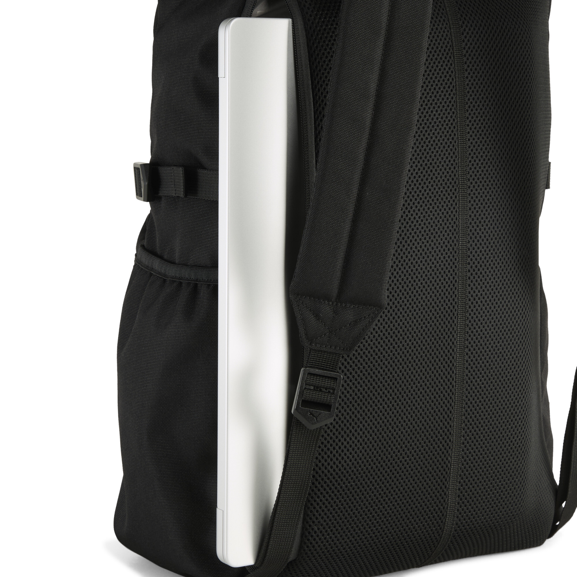 PUMA Essentials oprolbare rugzak, Zwart thumbnail 4