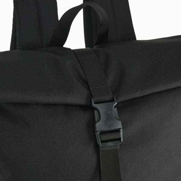 Essentials 20L Roll-Top Backpack Youth, PUMA Black, large-ZAF