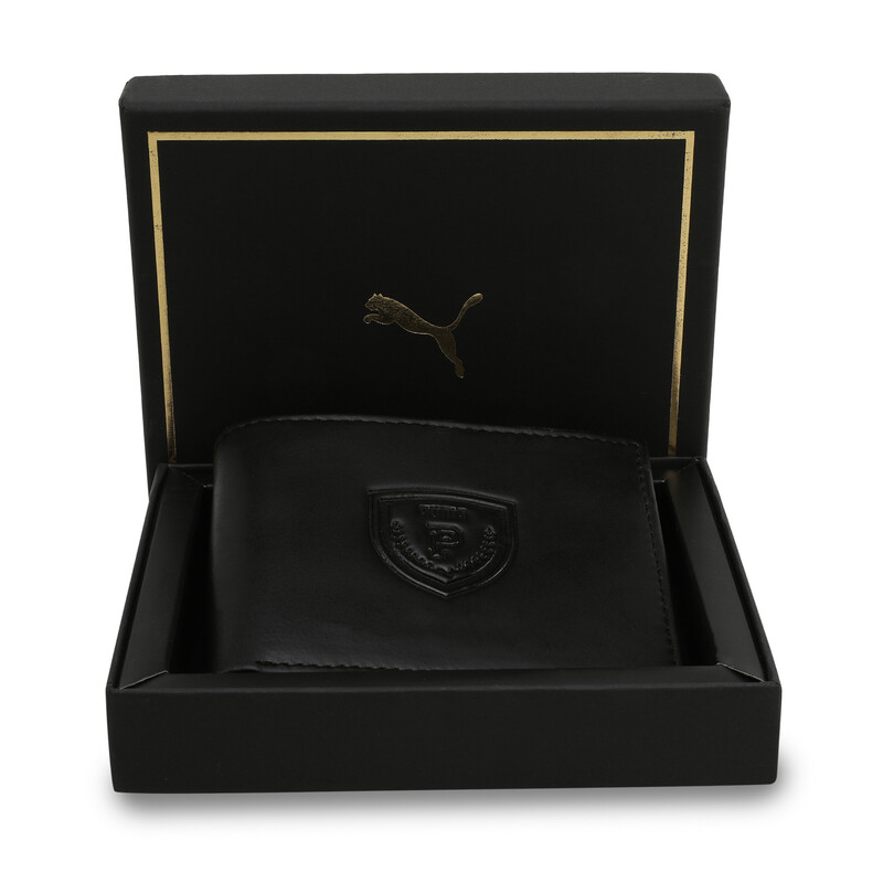 PUMA Explore Leather Compact Functional Wallet