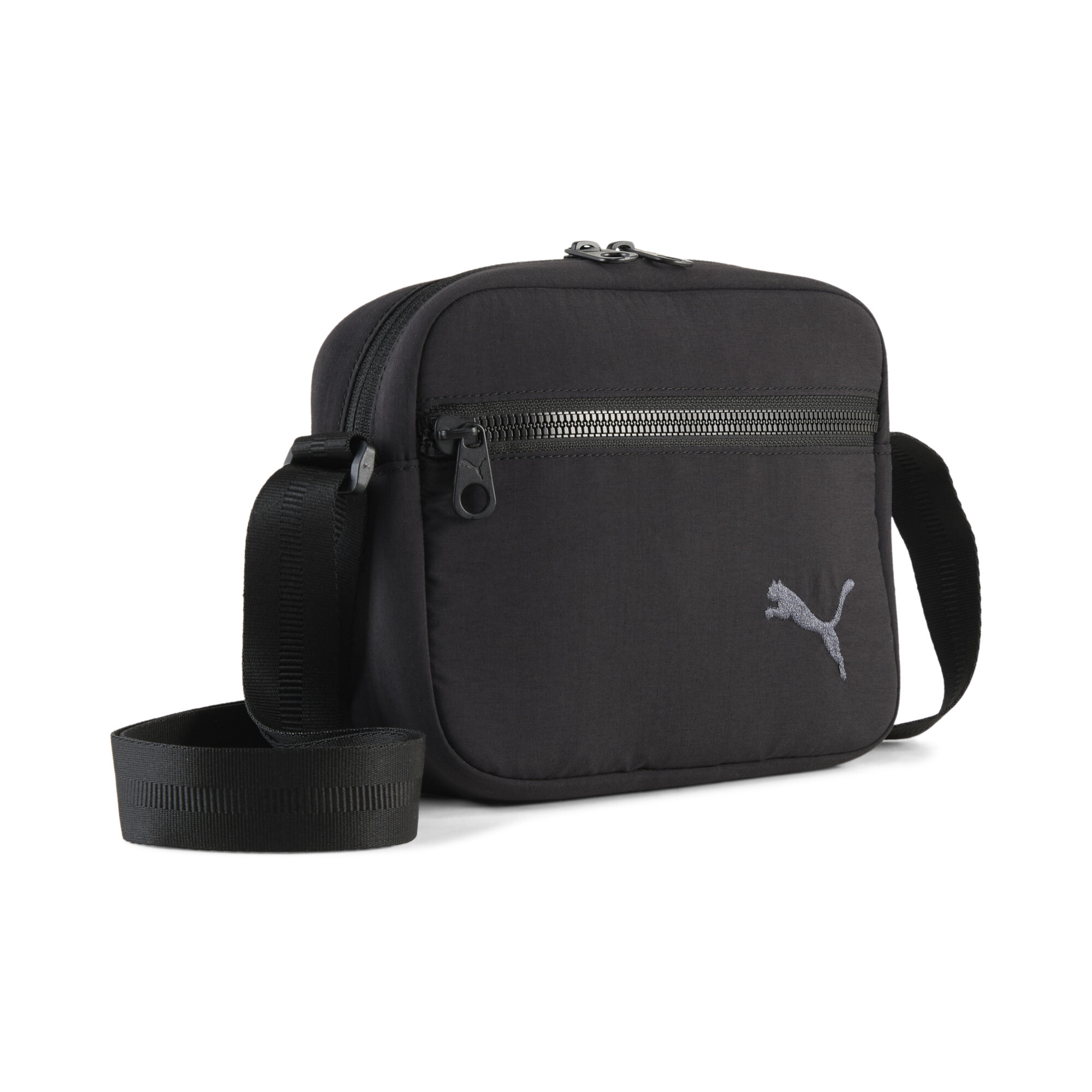 PUMA HER crossbodytas voor Dames, Zwart
