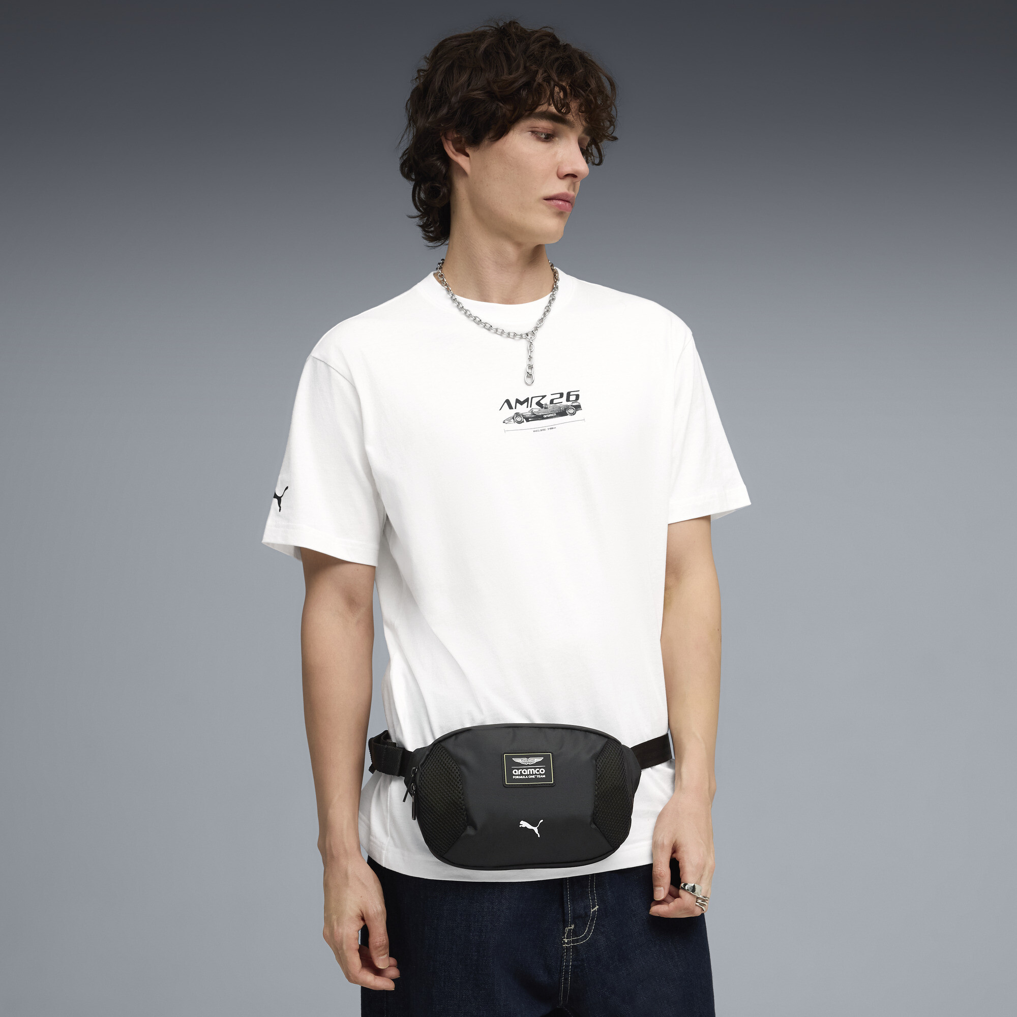 PUMA x ASTON MARTIN ARAMCO F1Â® TEAM heuptas, Zwart thumbnail 4