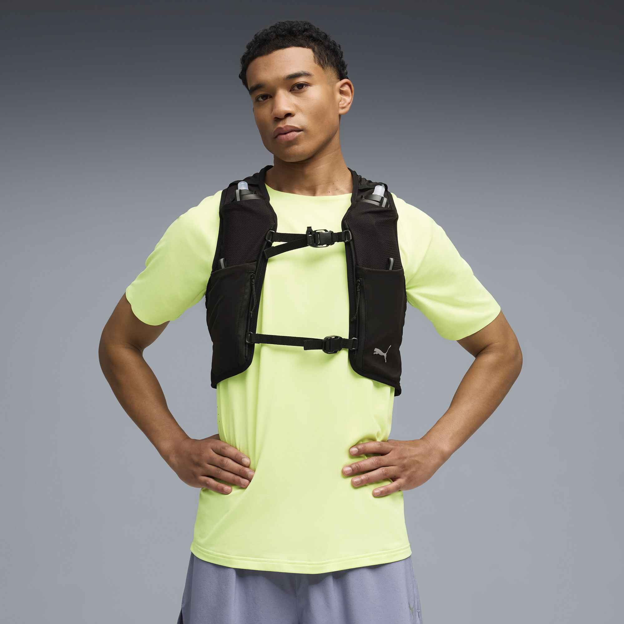 PUMA Race Day hardloopvest, Zwart, Maat S thumbnail 7