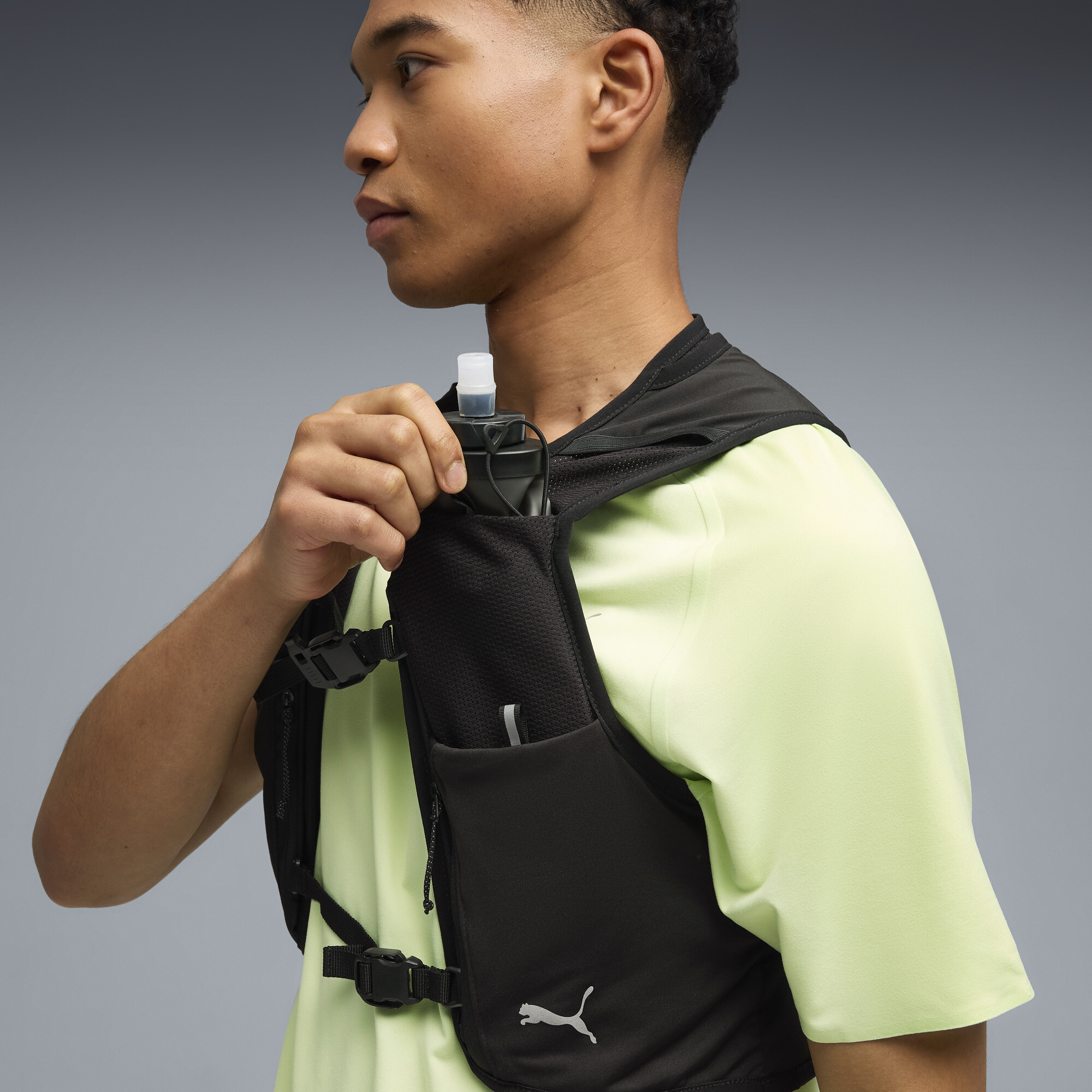 PUMA Race Day hardloopvest, Zwart, Maat S thumbnail 6