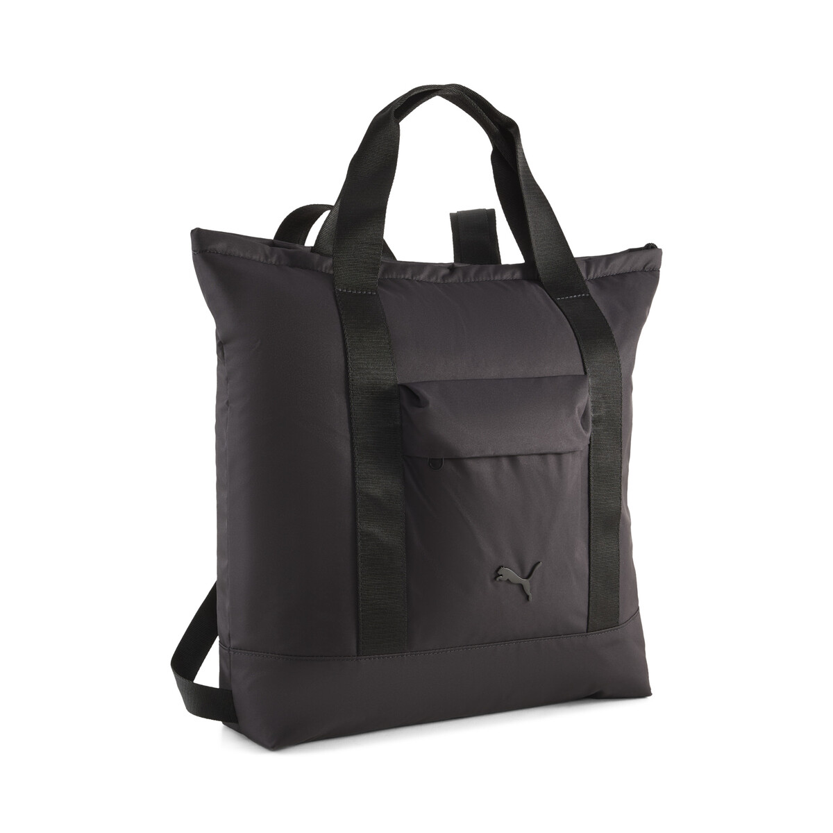Essentials 12L Tote Backpack in Black by PUMA, One Size