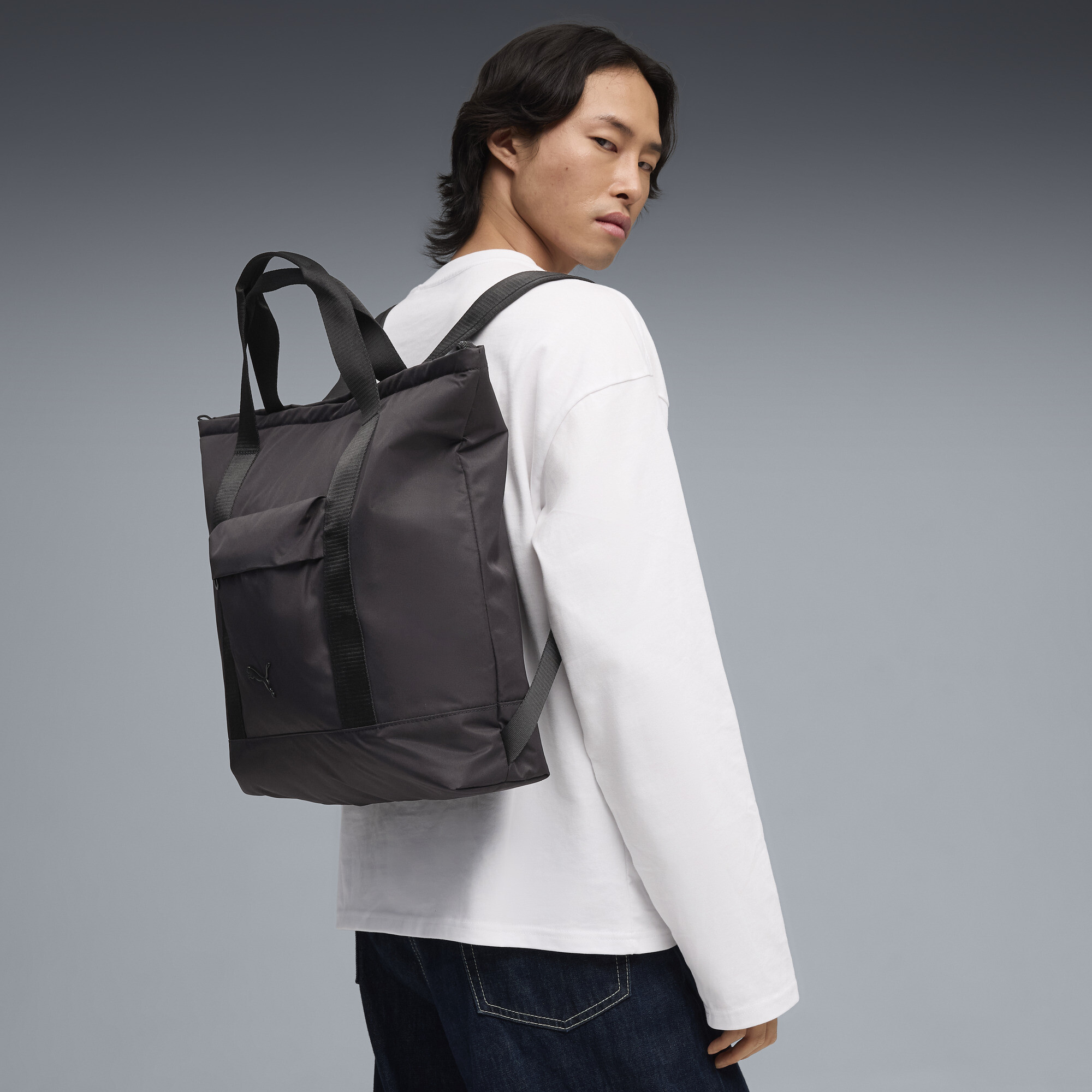 PUMA Essentials draagtas/rugzak, Zwart thumbnail 4