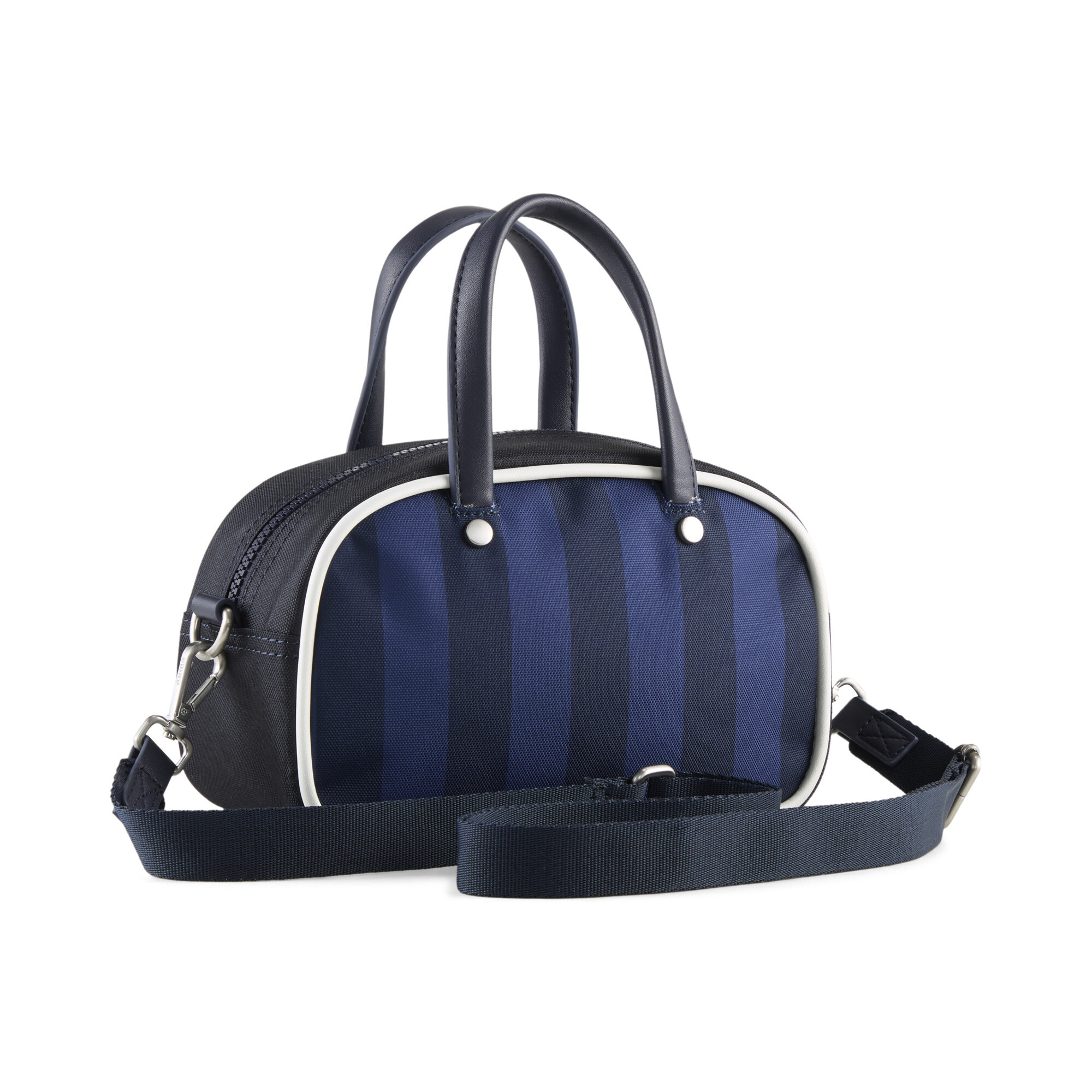 PUMA 1976 minisporttas voor Dames, Blauw/Wit thumbnail 3